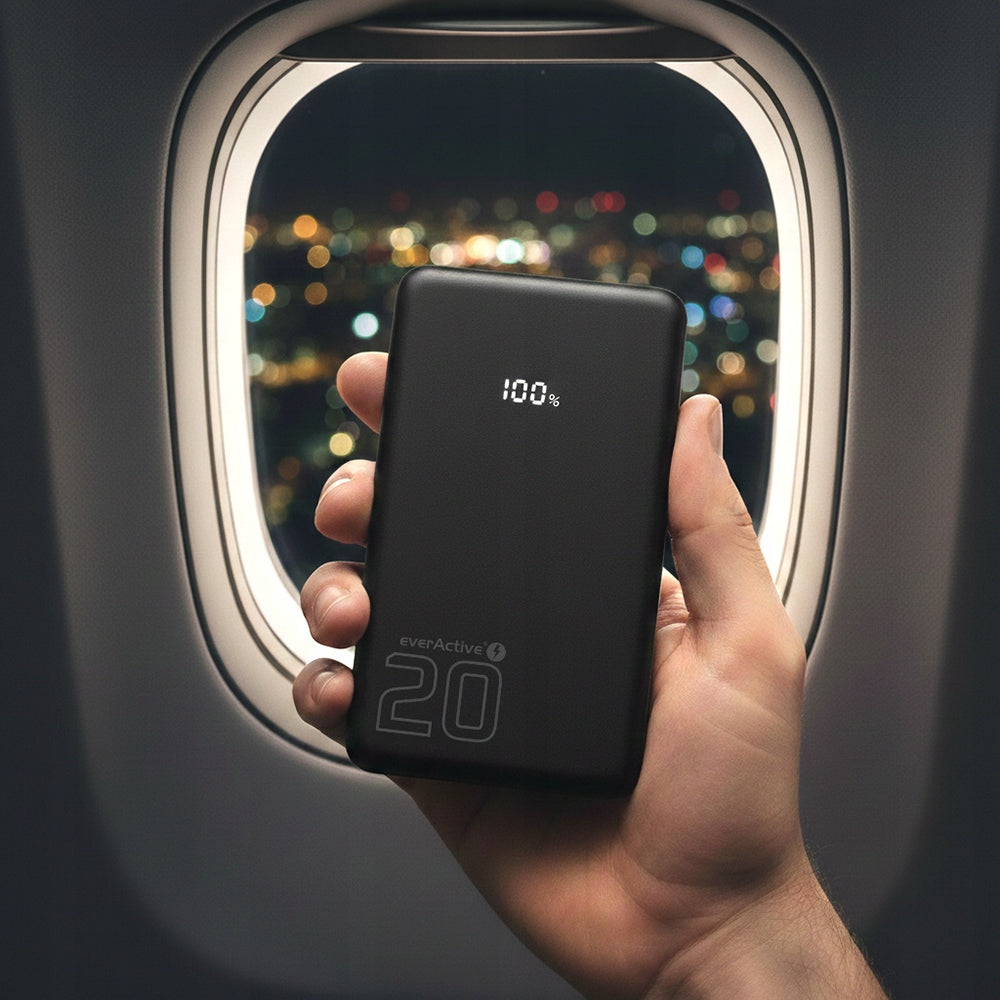 Powerbank everActive Energy Bank EB-22QB 20W 2x USB-C USB 20000mAh Packaging status original