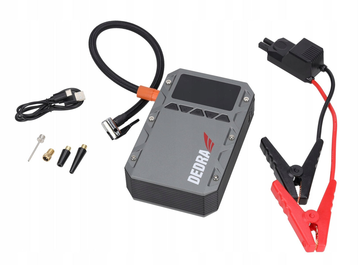 Powerbank with f. engine start and compressor Model DEPP1202 Jump Starter Kompresor Powerbank