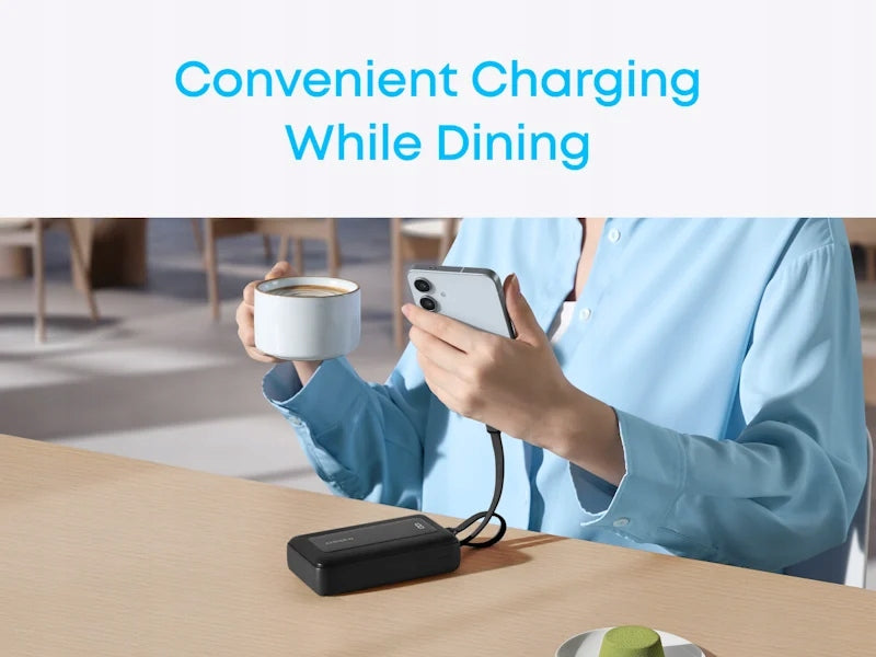 Powerbanka Anker Zolo 20000mAh, 45W s kabelem 2xUSB-C černá Brand Anker