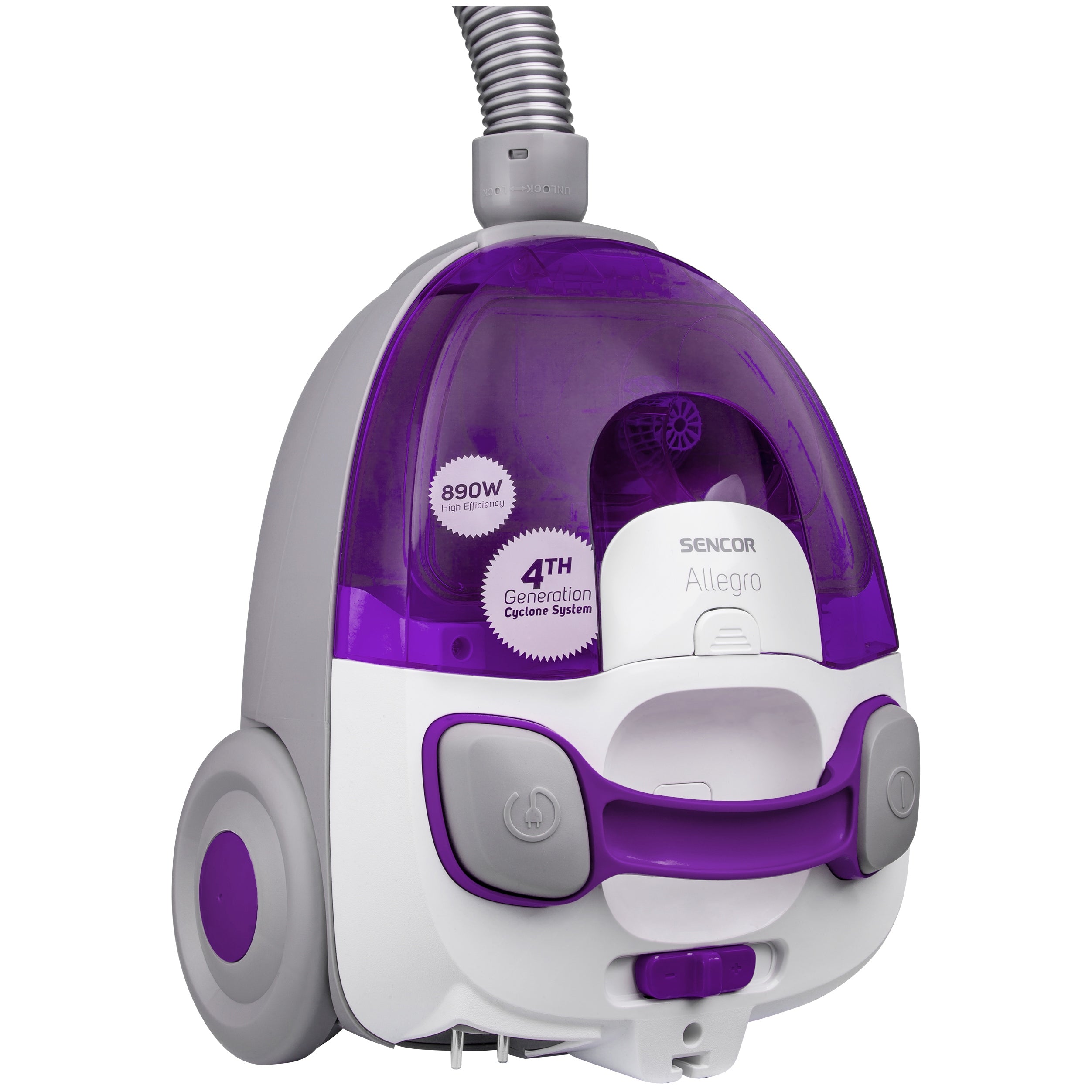 Powerful Bagless Vacuum Cleaner Sencor SVC512VT-EUE2 890W HEPA H10 small Brand Sencor