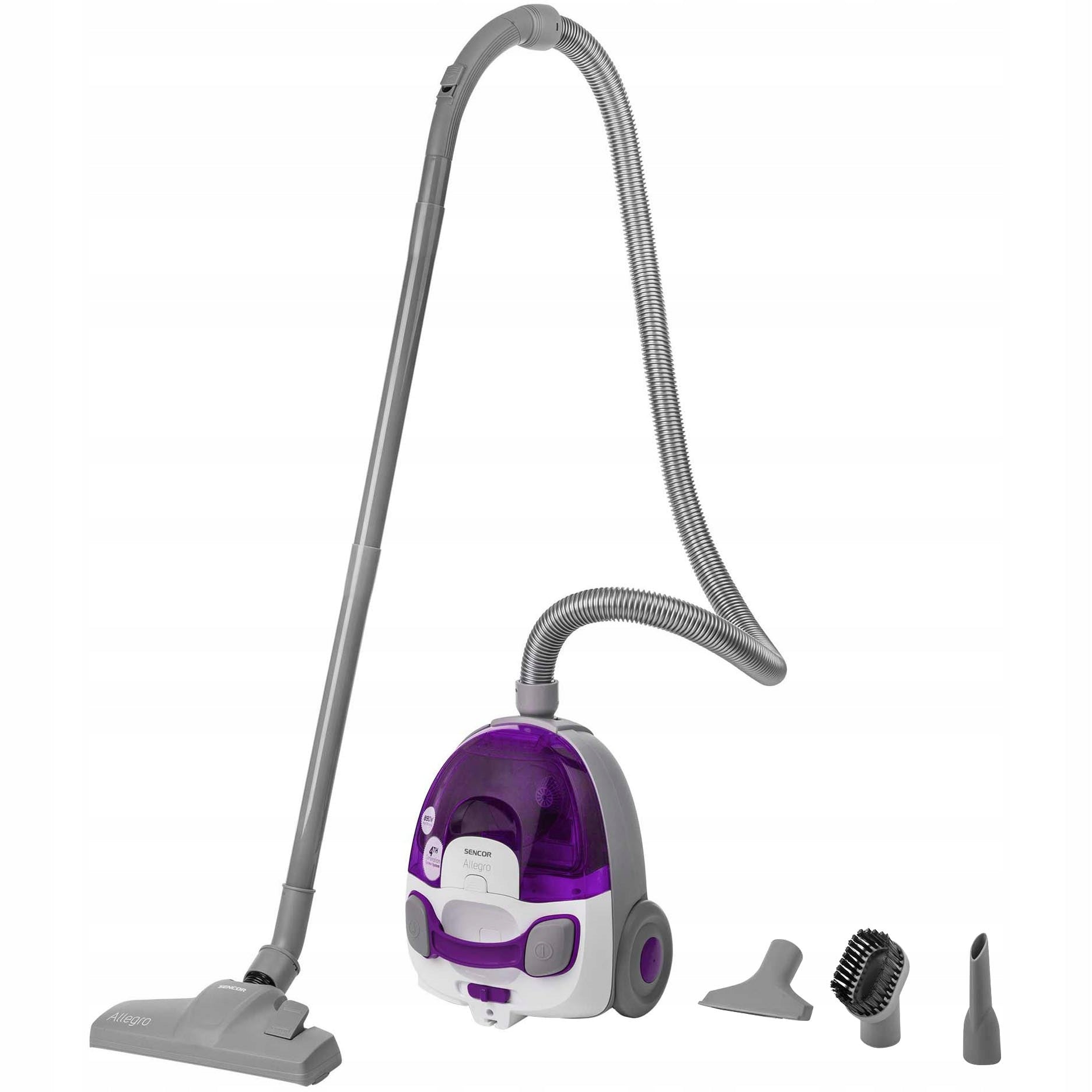 Powerful Bagless Vacuum Cleaner Sencor SVC512VT-EUE2 890W HEPA H10 small