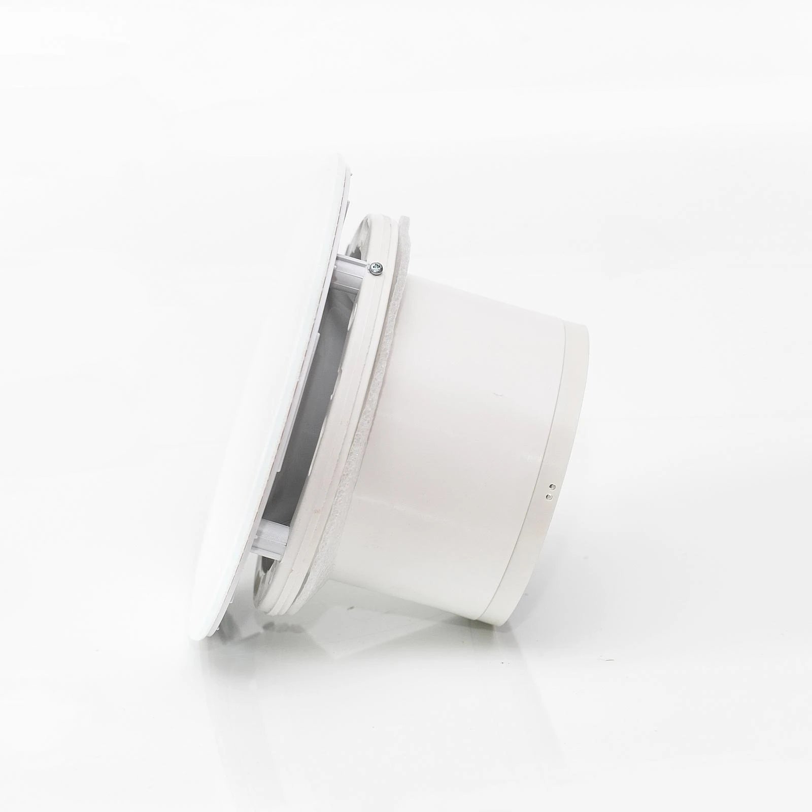 Powerful Bathroom Fan Moisture Sensor Ø100mm Round White Mat Brand no brand
