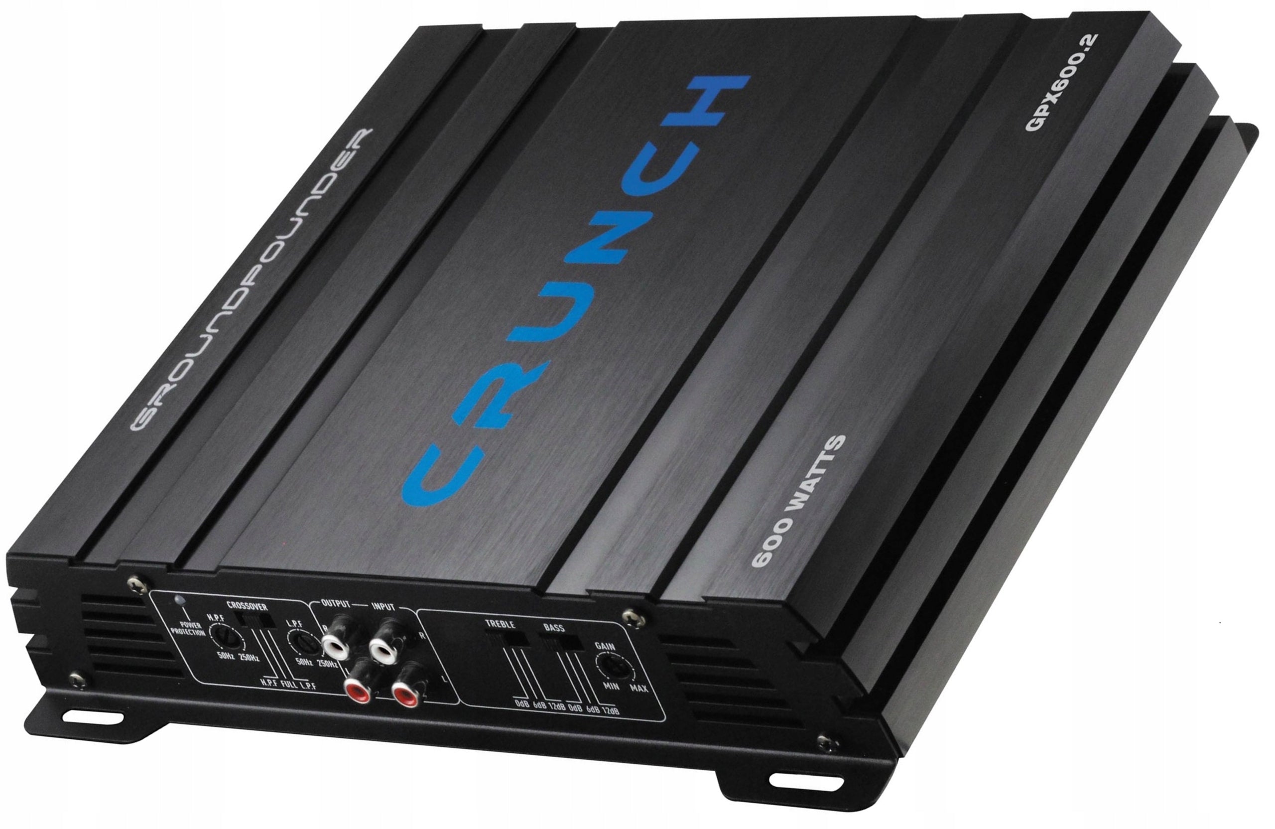 Powerful Crunch GPX600.2 300W RMS amplifier in bridge 2 channels 2 x 150 Watt RMS Packaging status original