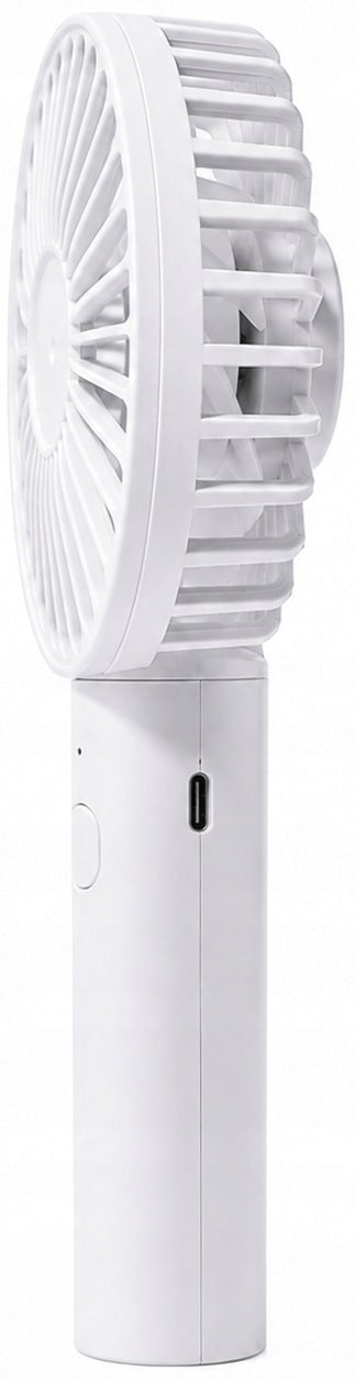 Powerful Desk Fan Mini Handheld Windmill Foldable Quiet 1800mAh USB-C Manufacturer code SKW3401