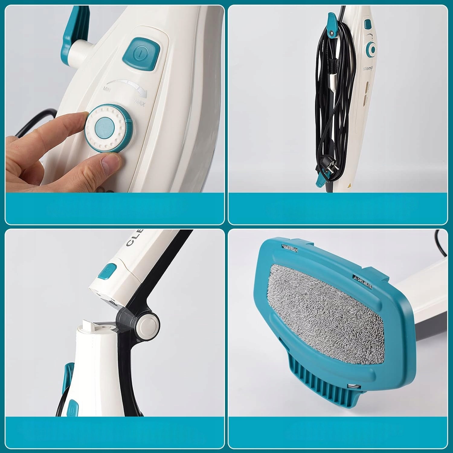 Powerful Electric STEAM MOP VACUUM CLEANER 1200W 400ML SET Brand no brand