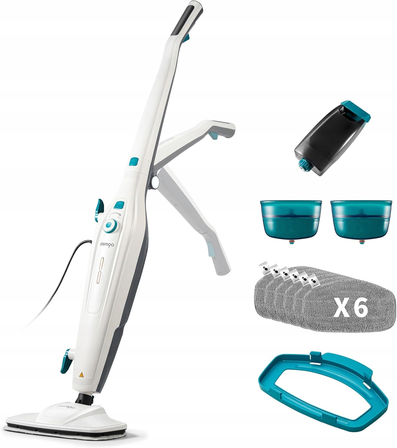 Powerful Electric STEAM MOP VACUUM CLEANER 1200W 400ML SET