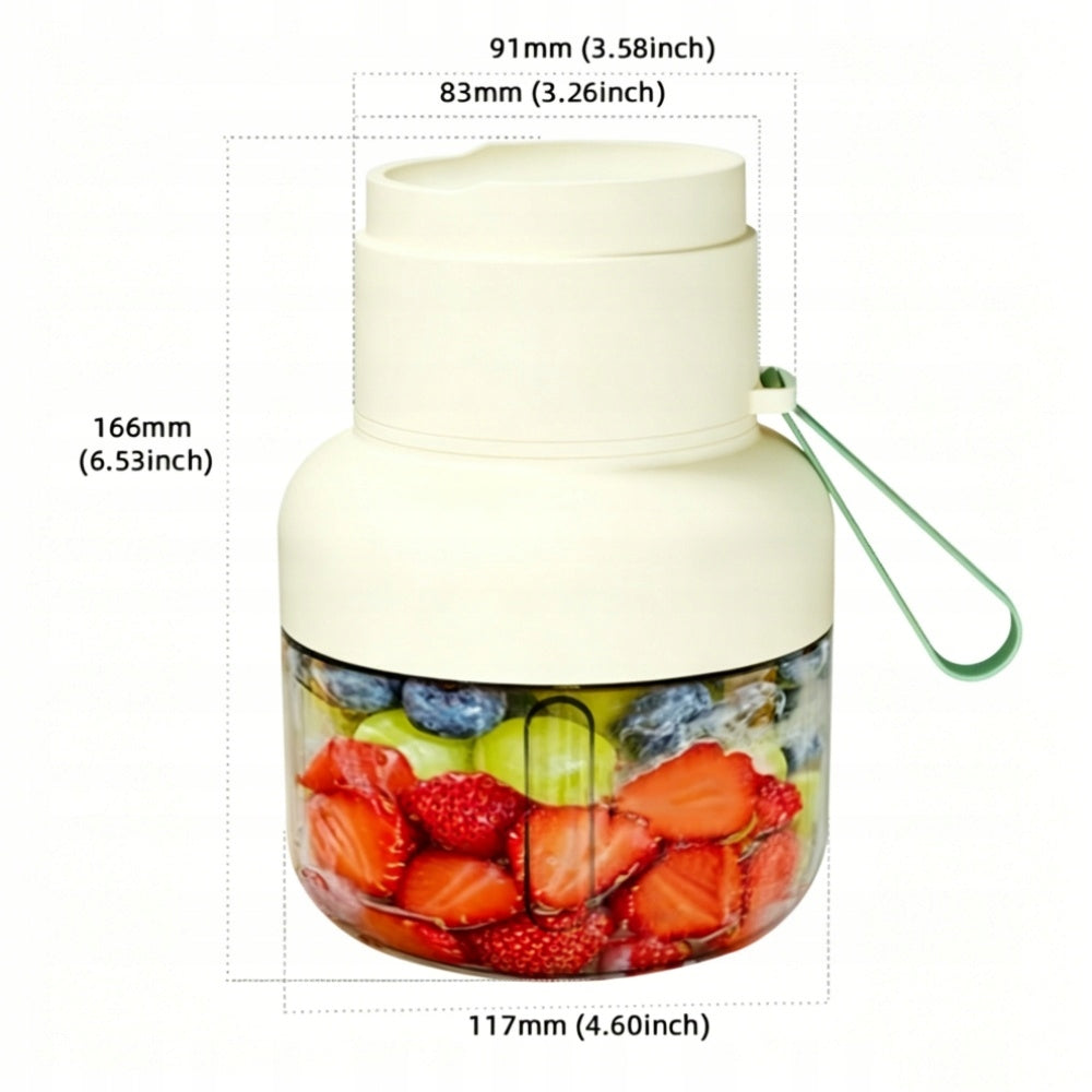 Powerful Ice Crushing Portable Blender Large 850ml Capacity Food Safe Green Packaging status original