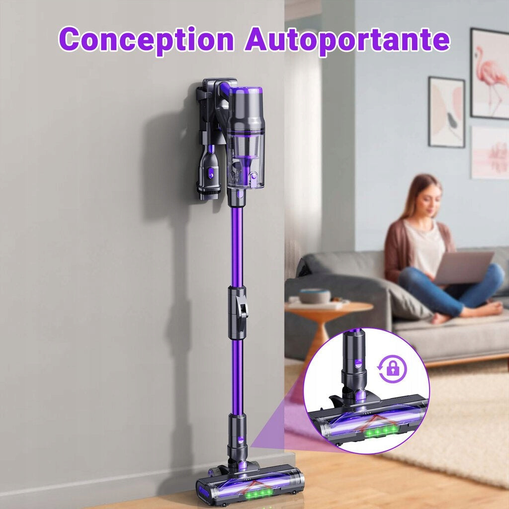 Powerful Upright Cordless Vacuum Cleaner Blossom DSV112A 600W 55000PA Packaging status original