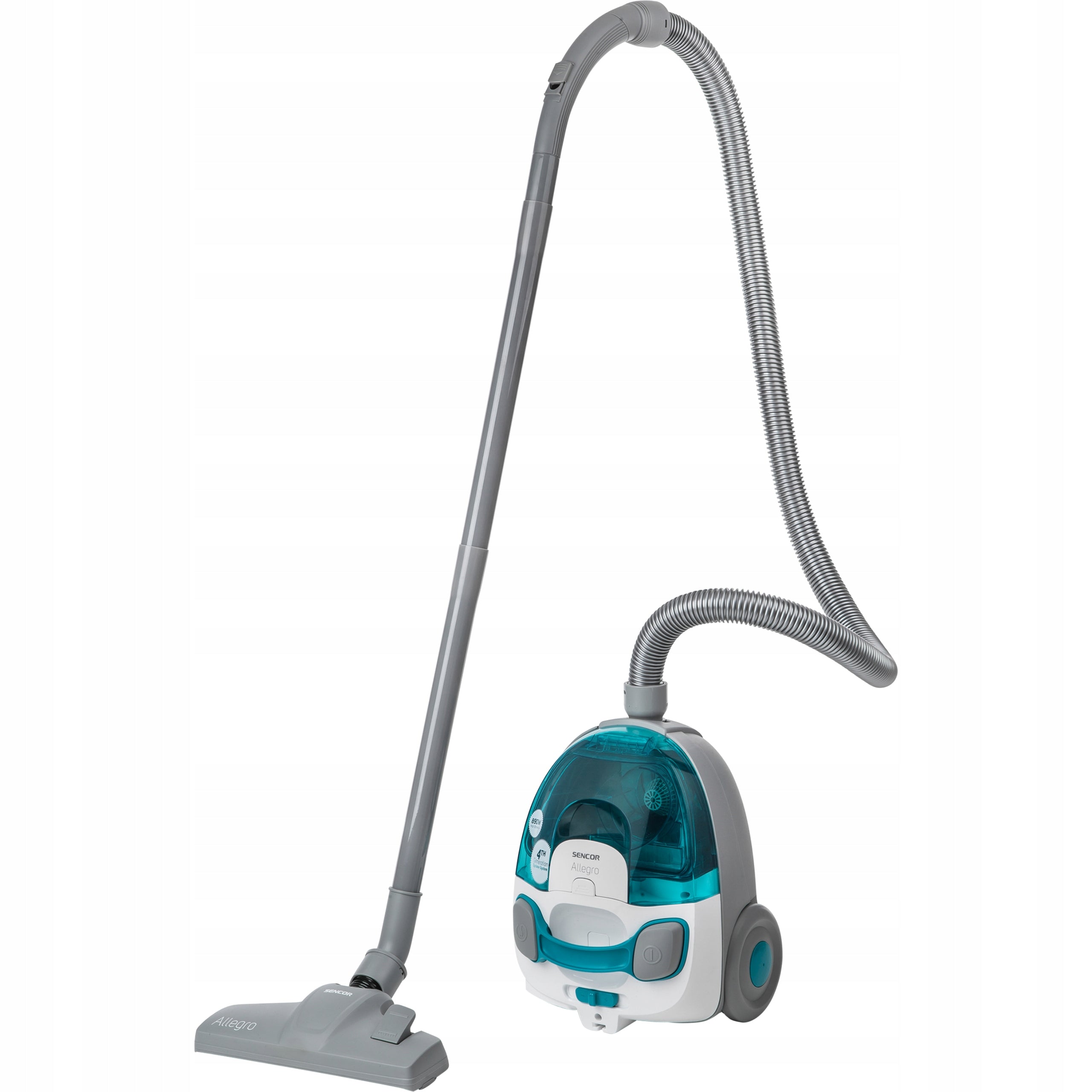 Powerful bagless vacuum cleaner 890W HEPA H10 1,5L turquoise Sencor SVC 511TQ-EUE2 Brand Sencor