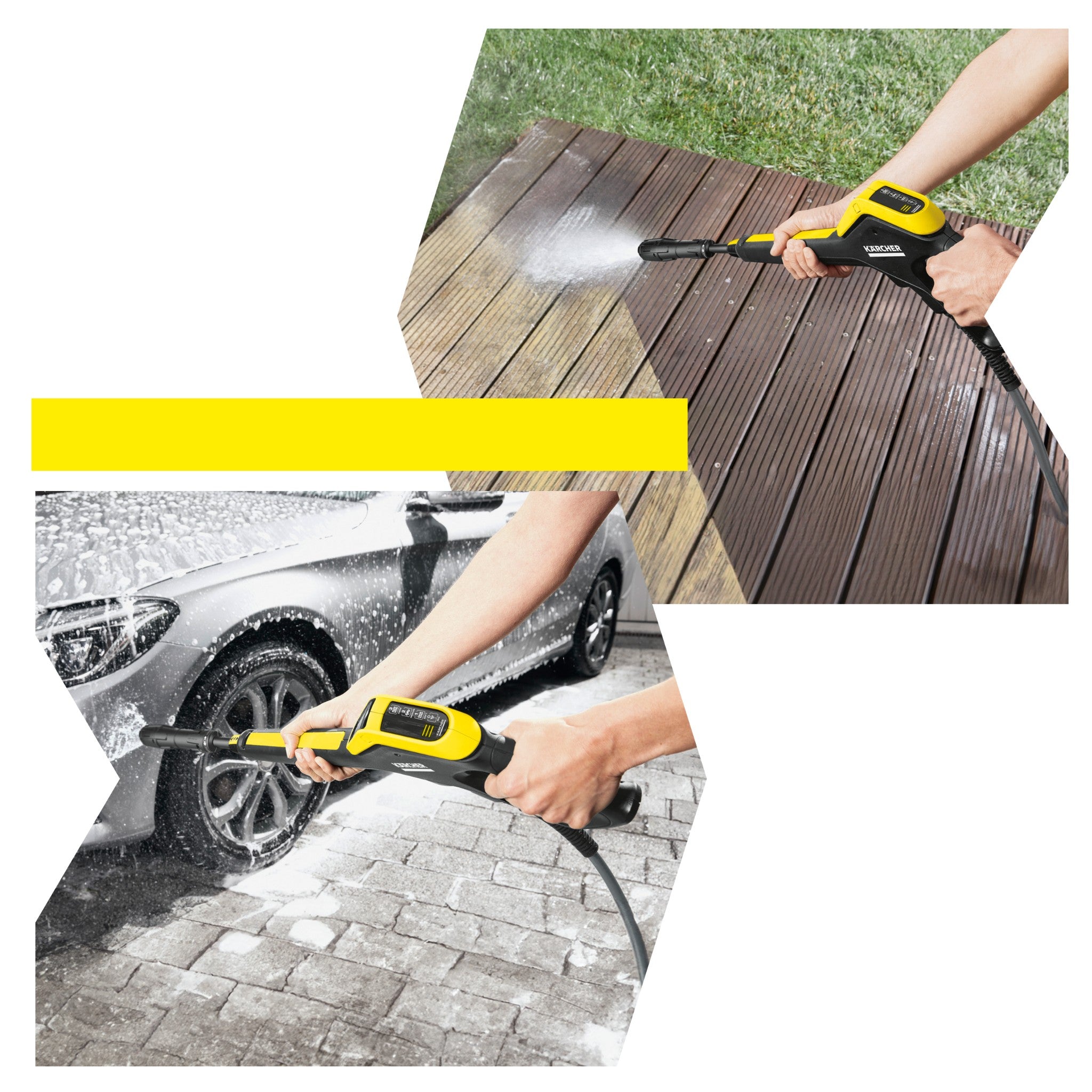 Powerful pressure washer Karcher K7 Smart Control Flex eco Booster 180 bar Operating pressure 180 bar