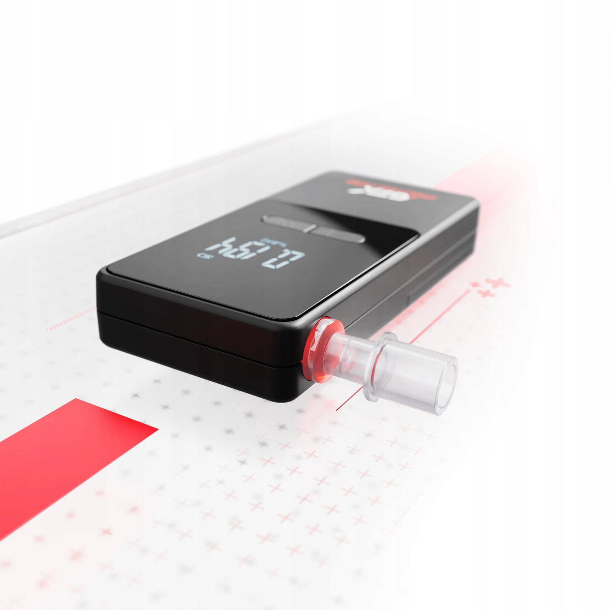 Precision breathalyzer GTX PROTECTOR + mouthpieces, free calibration, hologram EAN (GTIN) 5901687922867
