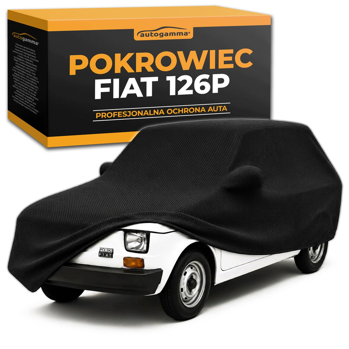 Premium Car Cover for Fiat 126p Toddler Auto Year-round Tarpaulin