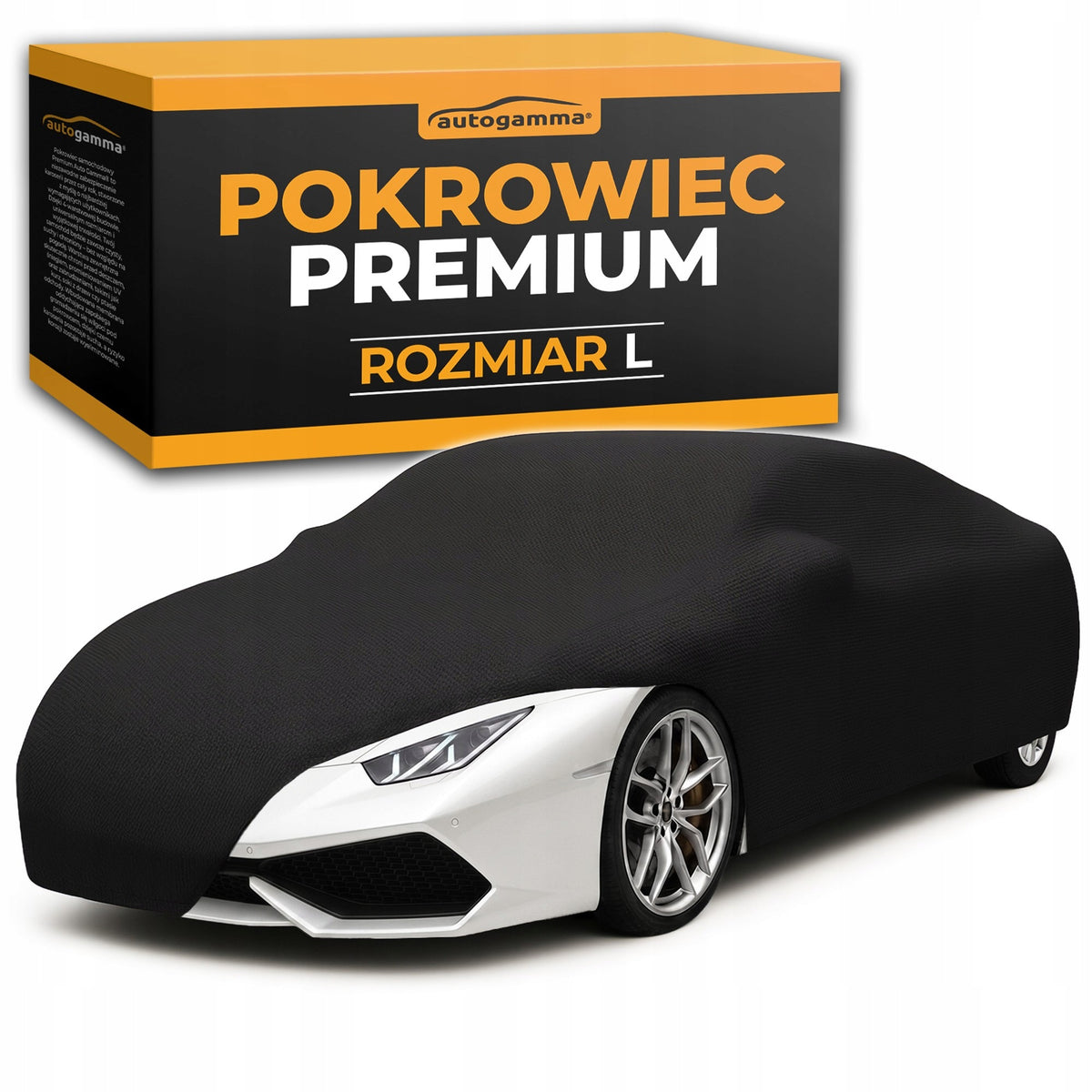 Premium Cover Car Protection Rain Snow Tarpaulin for Cars L