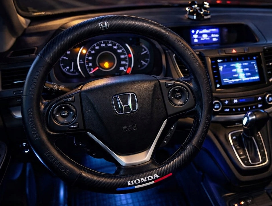 Premium HONDA Steering Wheel Cover