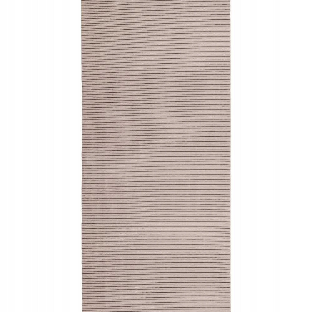 Premium PVC Bathroom Mat Smooth Beige 65cm
