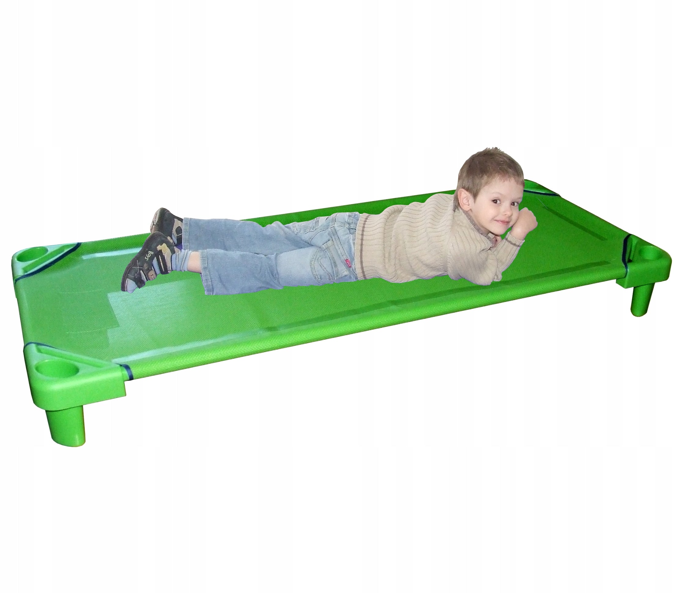 Preschool lounger cot for children FARTUŚ 4K From lounger to kindergarten
