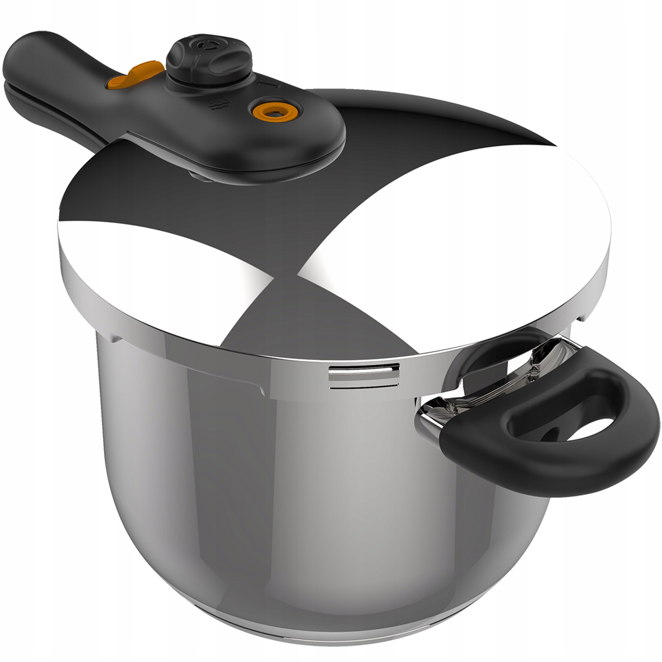 Pressure Cooker Cooking Pot on Induction 6L Stainless Steel