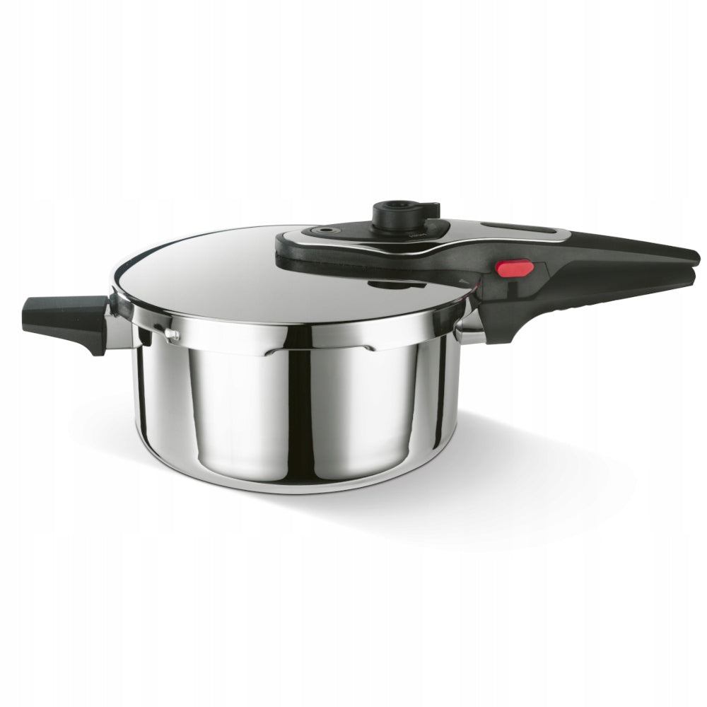 Pressure Cooker LAMART LT1311 4L Stainless Steel Pressure Gauge Induction Gas Manufacturer code LT1311