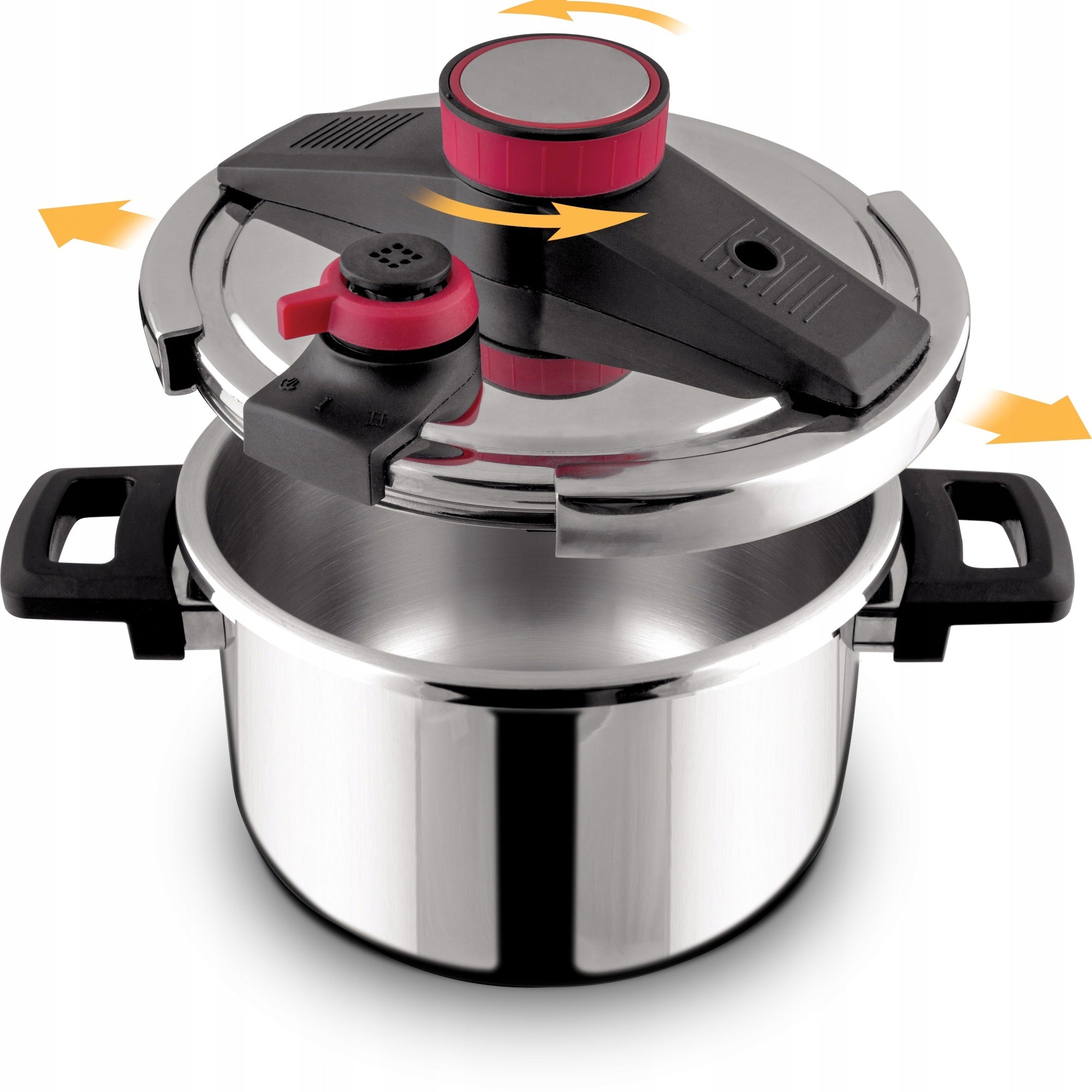 Pressure Cooker Lamart STEAM LT1255 4L Diameter 22 cm Stainless Steel Induction Packaging status original