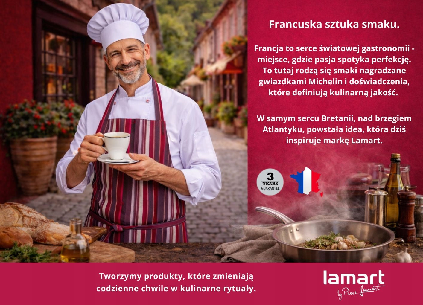 Pressure Cooker Lamart STEAM LT1256 6L Diameter 22 cm Stainless Steel Induction Manufacturer code 42006482