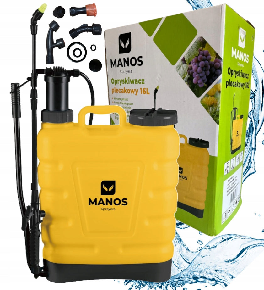 Pressure Sprayer Backpack MANOS 16L lance 50-100cm