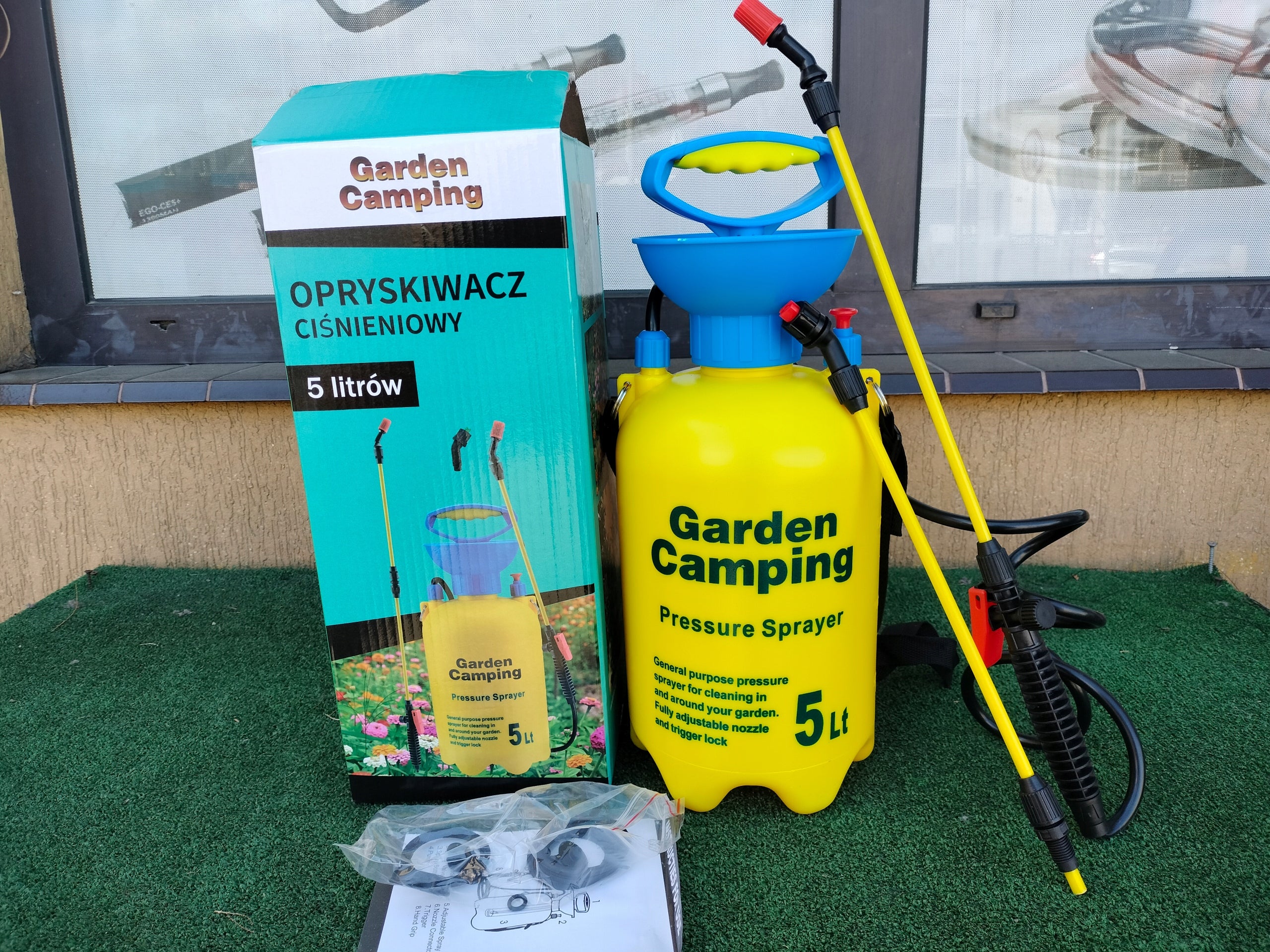 Pressure Sprayer Manual 5L Lance Modular 98 cm + Freebie gaskets Manufacturer code OPRYSKIWACZ5LITROW