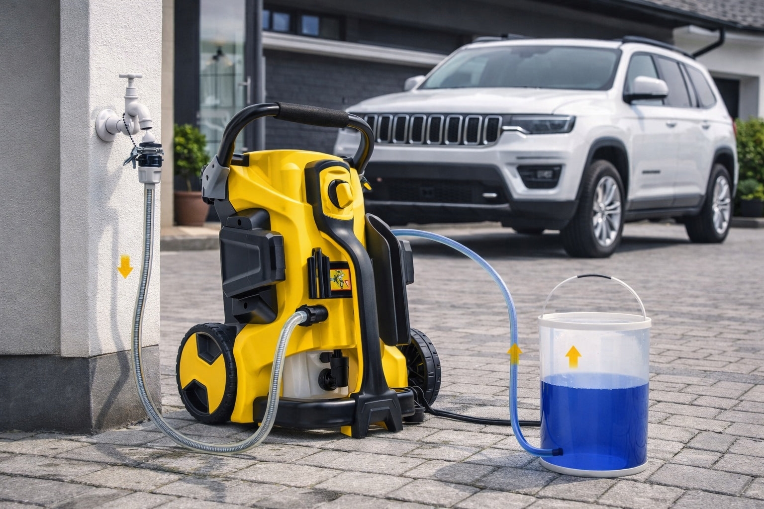 Pressure Washer Riwall KOX250M L7 Strong Aluminum Pump Set Strong Packaging status original