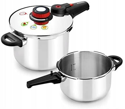 Pressure cooker 2 pieces 6+4L induction SELECTA