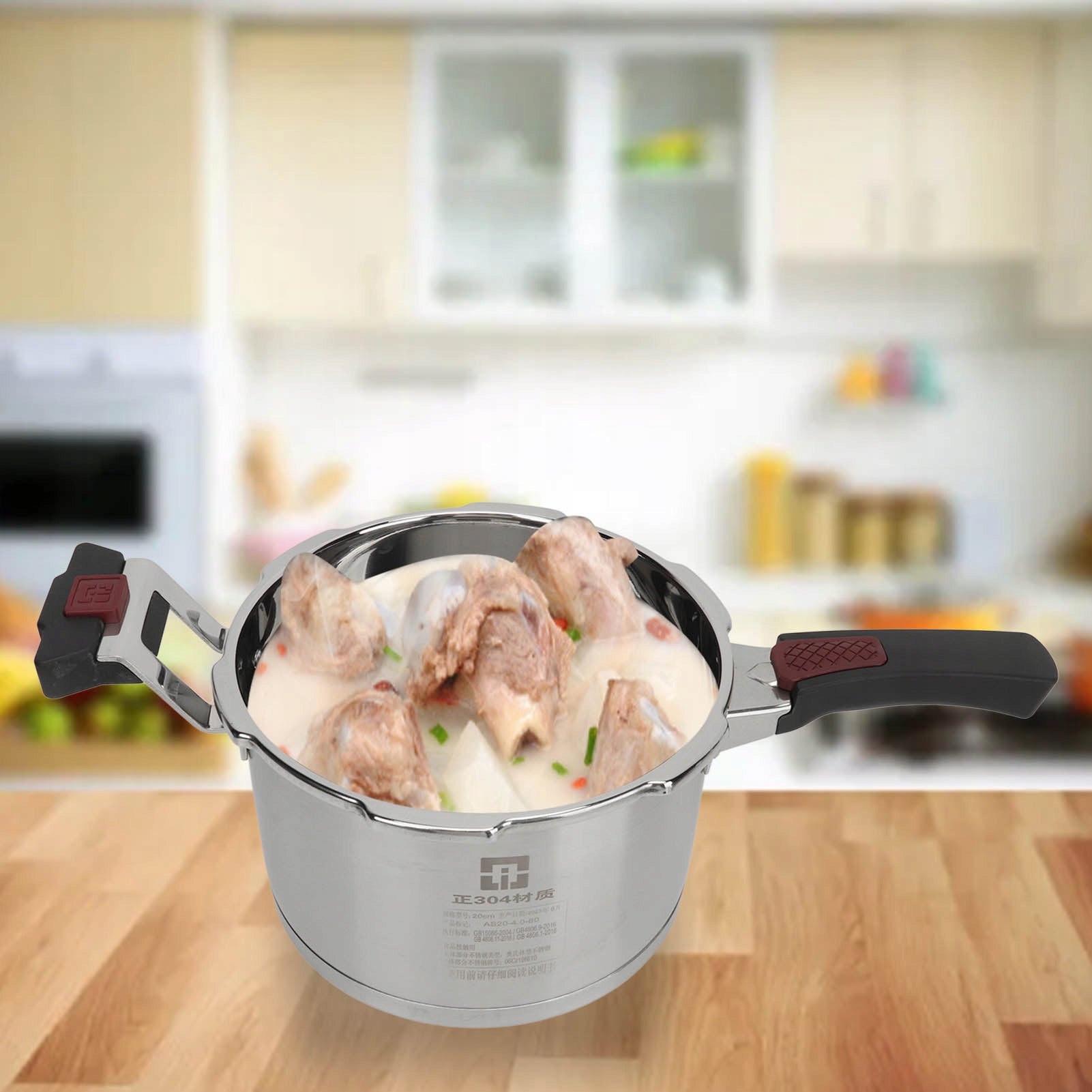 Pressure cooker 4 L gas induction pressure pot with lid Brand no brand