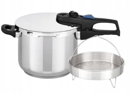 Pressure cooker ELO XL 6L stainless steel, induction, steam insert