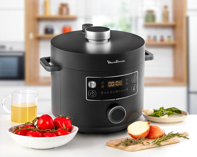 Pressure cooker Moulinex 5 l black Packaging status original