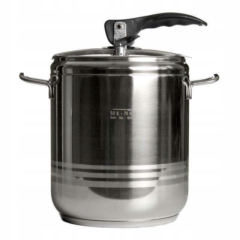 Pressure cooker PROFI steel pressure pot 9L