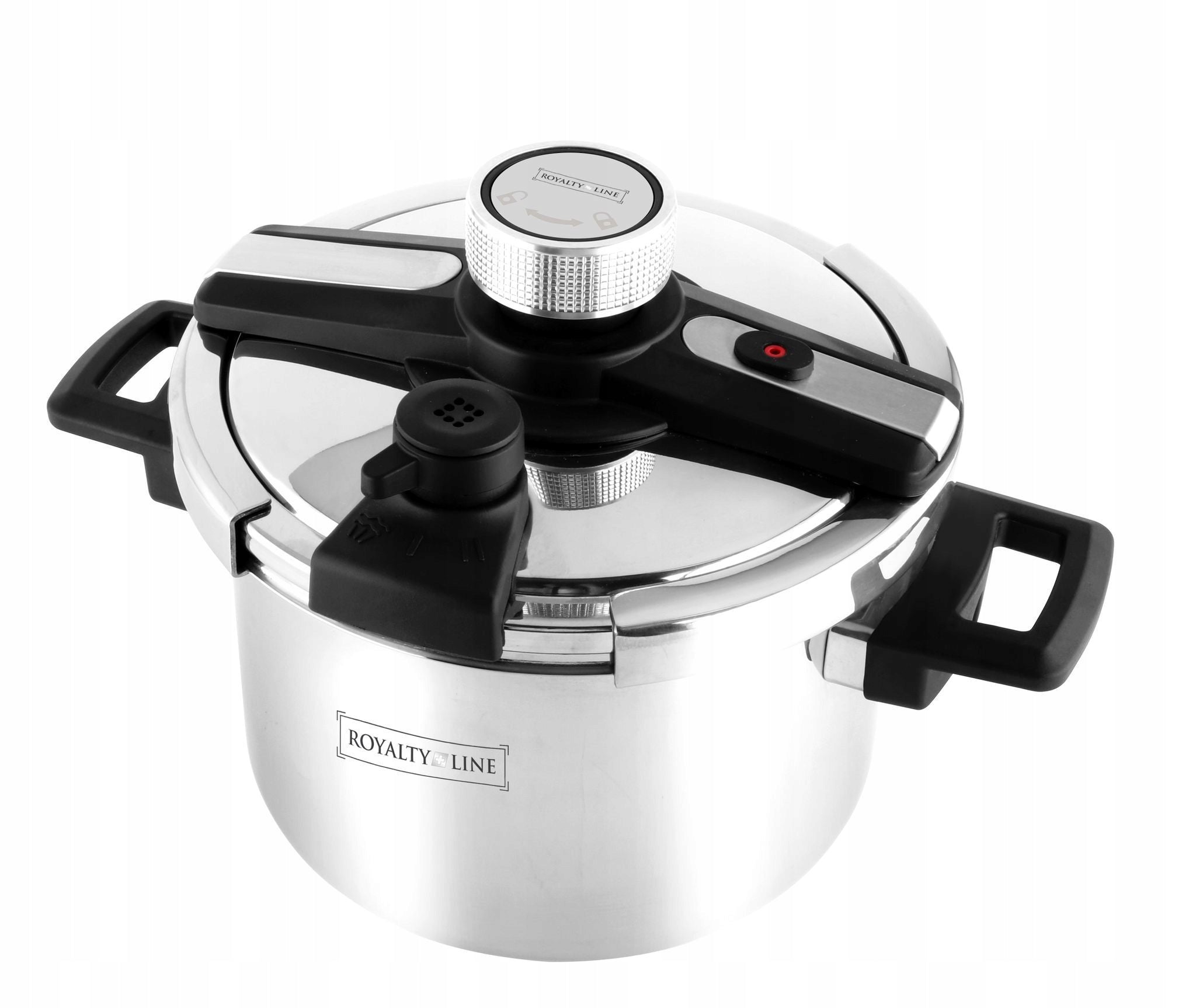Pressure cooker Royalty Line 8 l silver