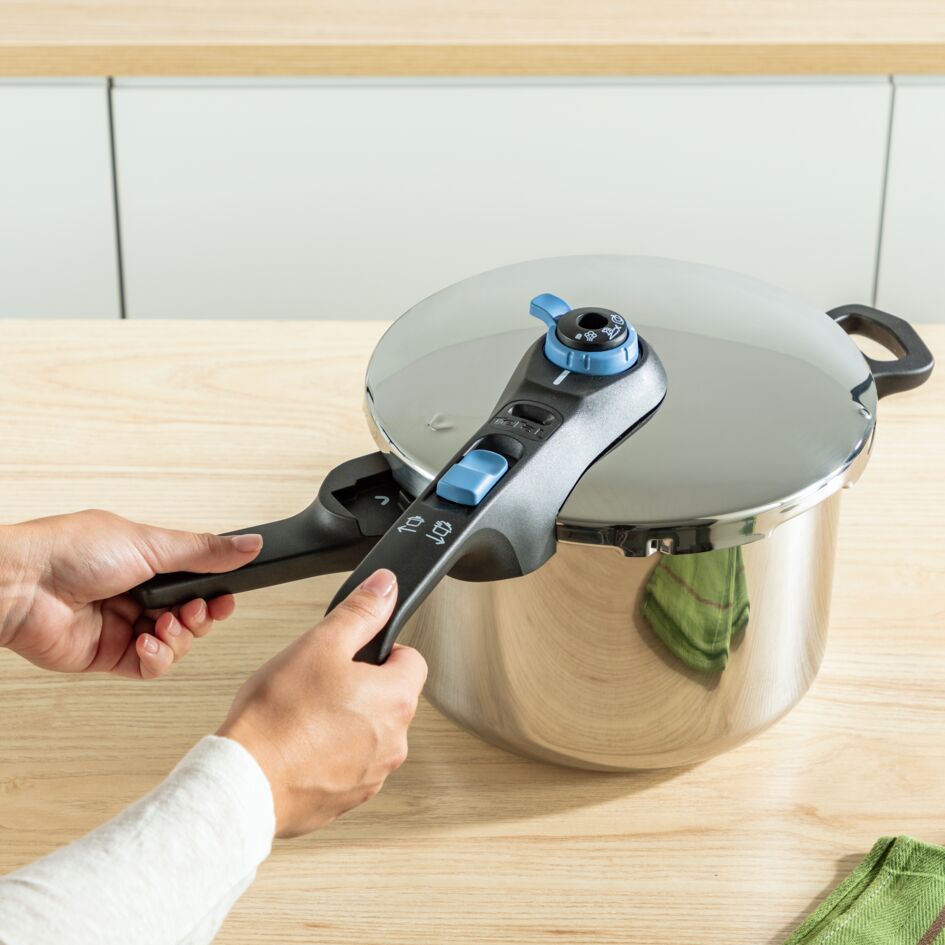Pressure cooker TEFAL SECURE TRENDY 8 L stainless steel induction P2584401 Brand Tefal