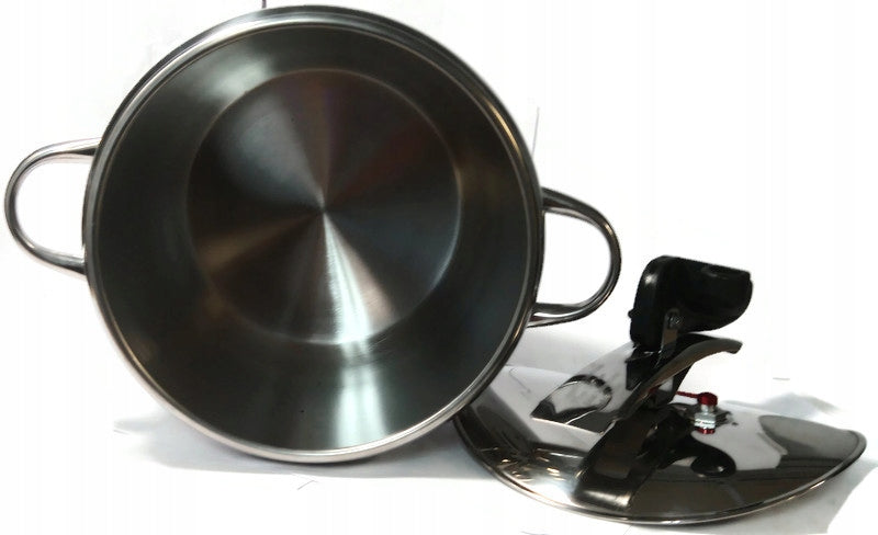 Pressure cooker home perfect 7 l silver stainless steel pressure pot Packaging status original