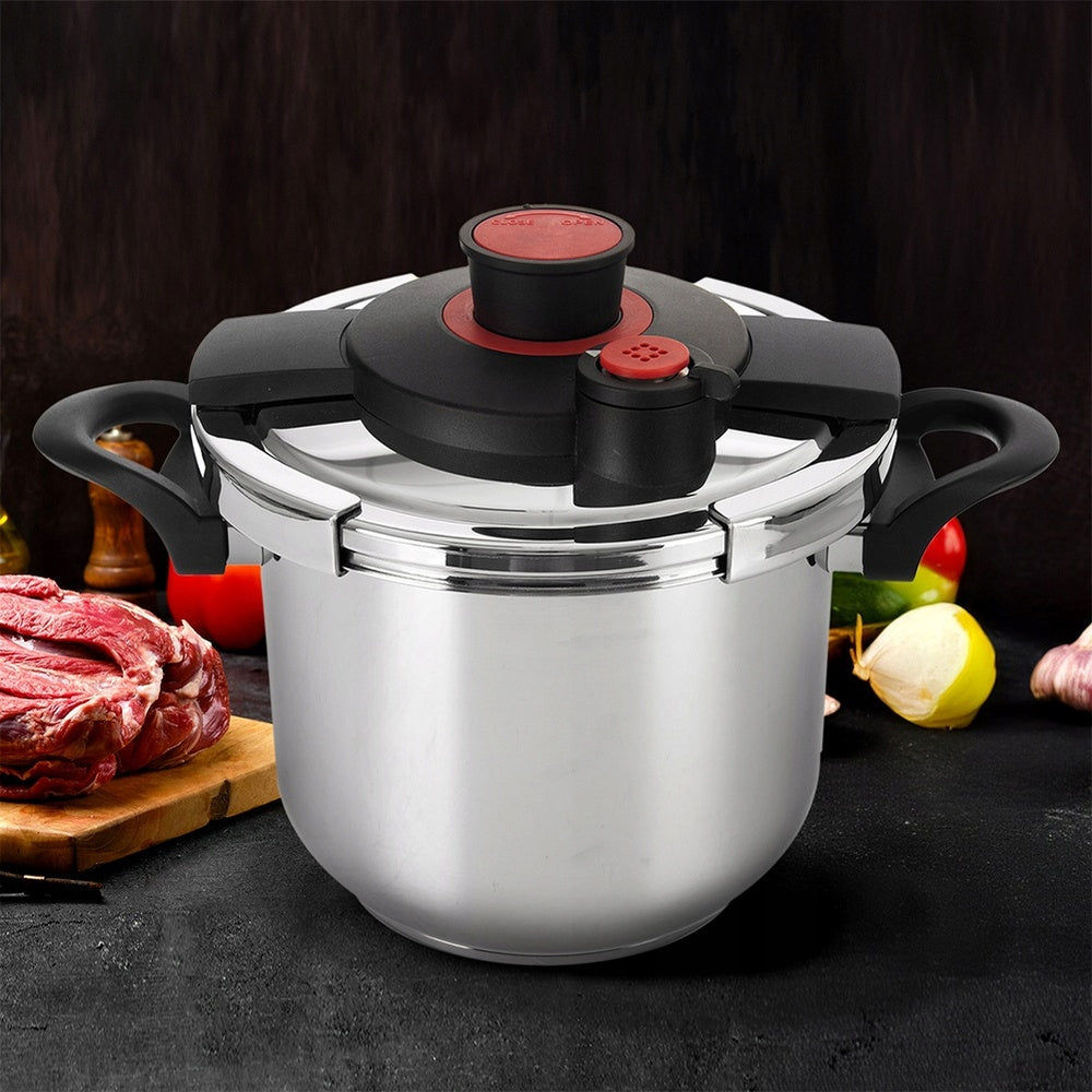 Pressure cooker steel 7 l automatic closing 24 cm induction Brand Orion