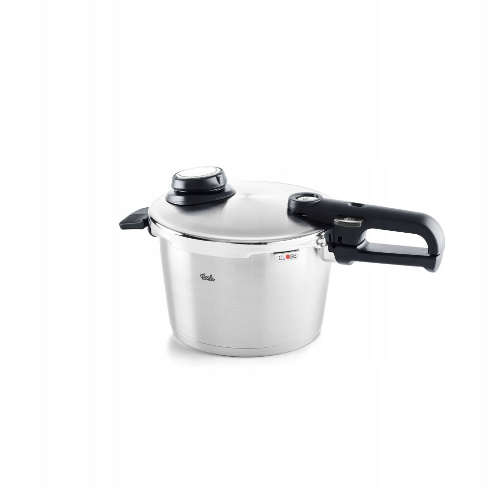 Pressure cookers with steaming cartridge steel FISSLER 6el K2 Capacity 4.5 l
