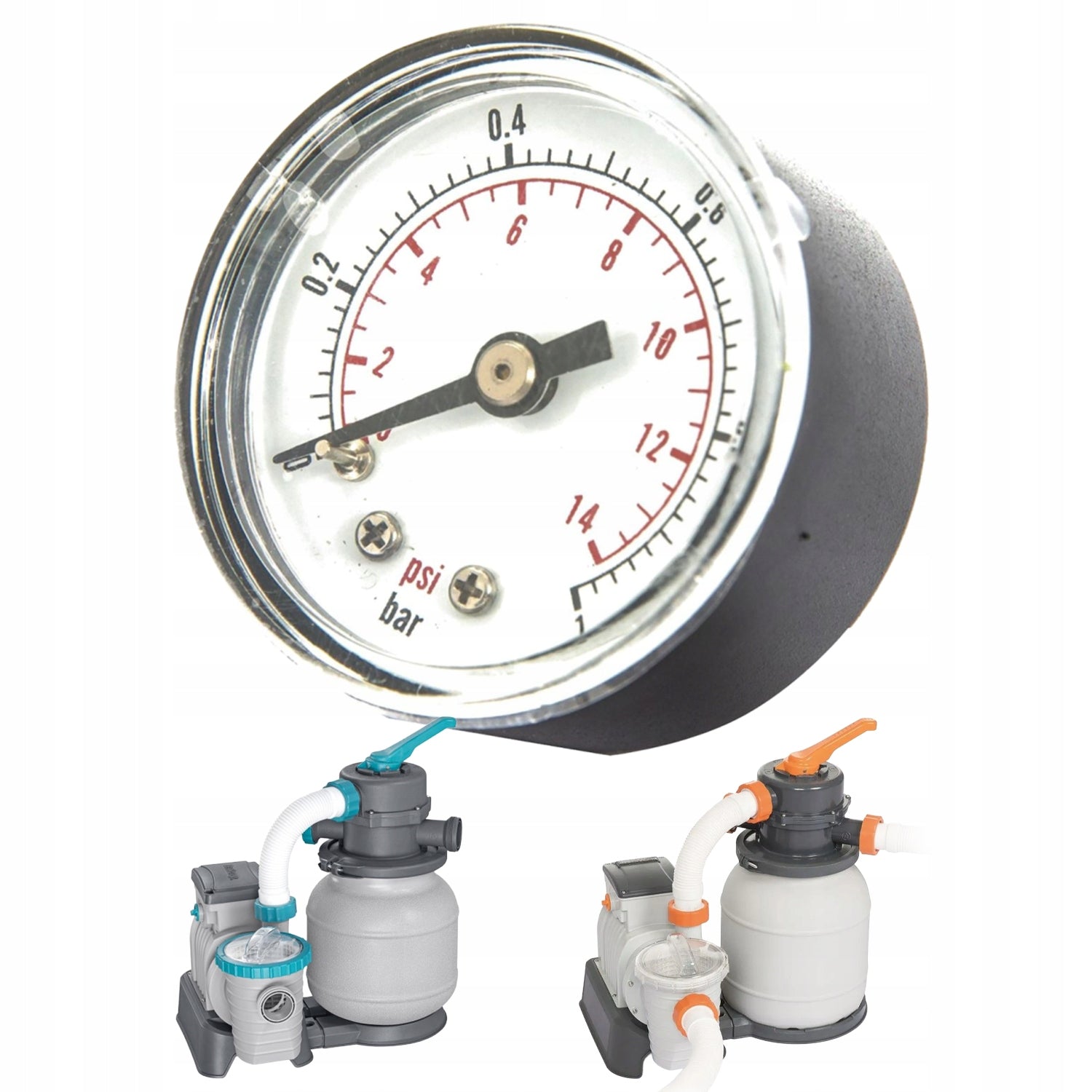 Pressure gauge for Bestway 58497 sand filter pump
