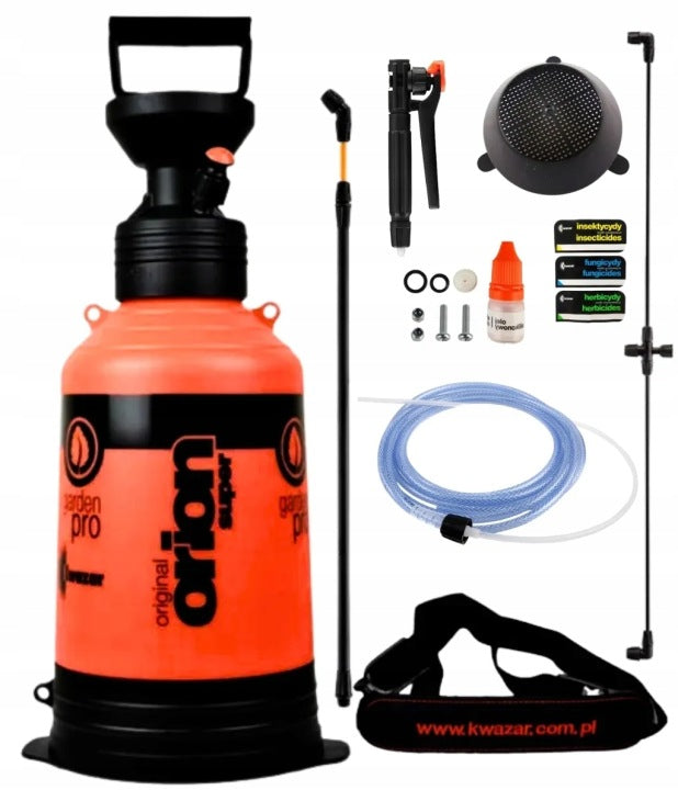 Pressure sprayer Kwazar Orion 9L + 3-nozzle connection FREEBIE
