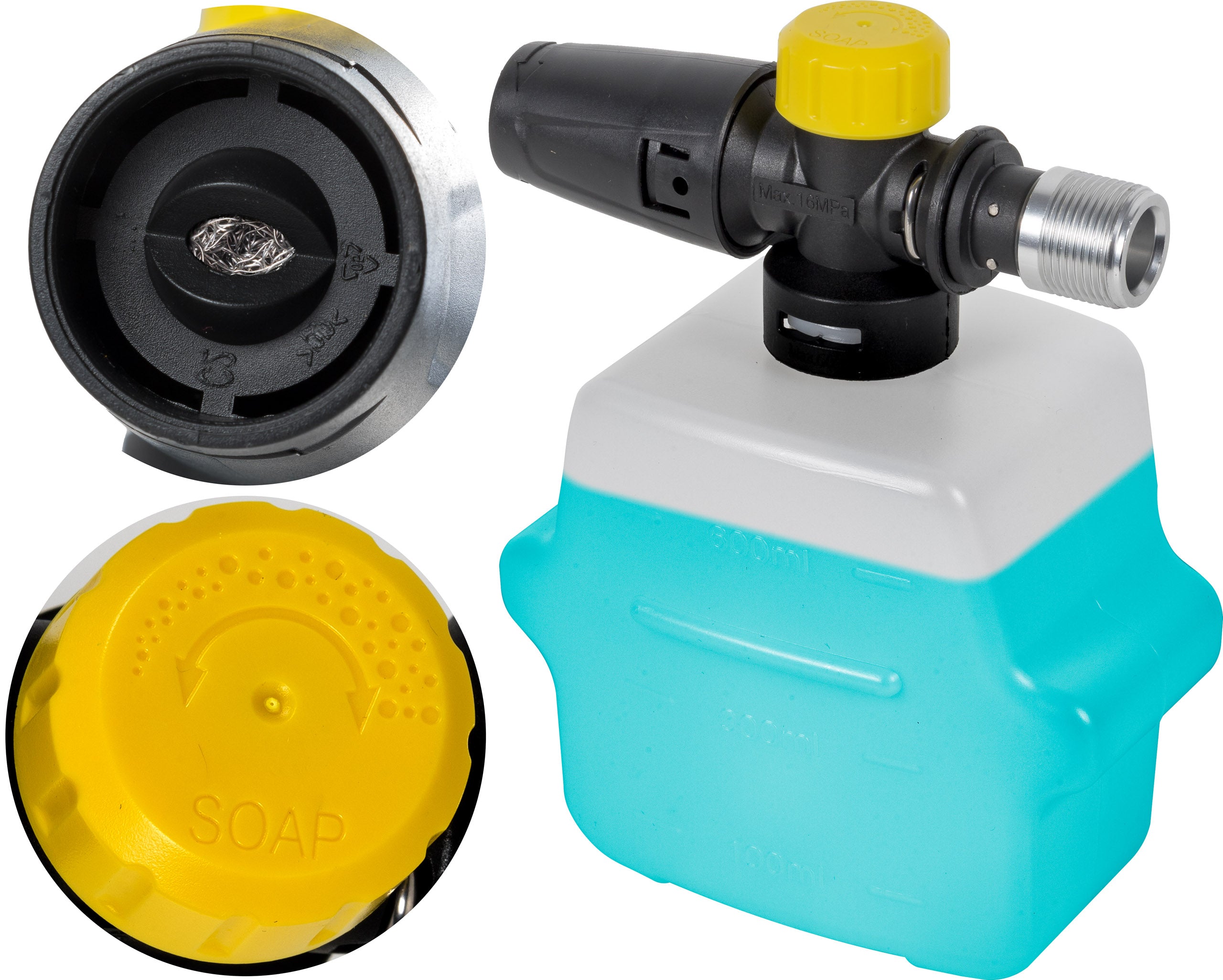 Pressure washer 3000W, INDUCTION MOTOR, brass head, MICHELIN Maximum power 3000 W