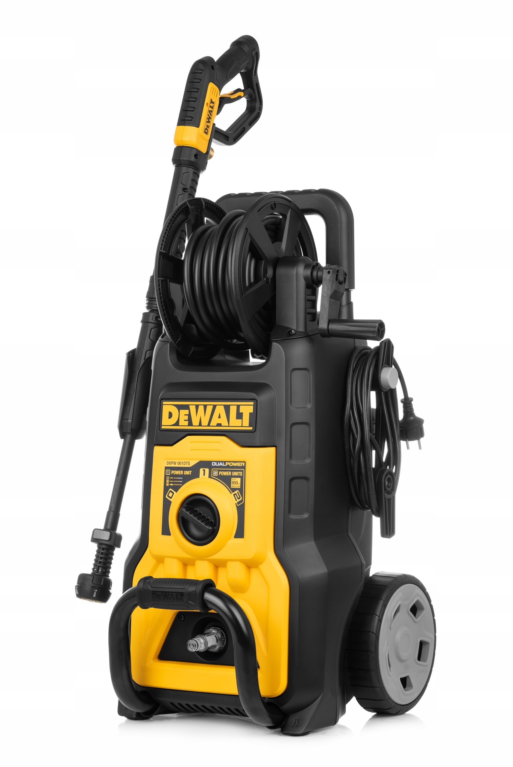 Pressure washer DeWalt 160 bar 2800 W 2 pumps Polish service and distribution Brand DeWalt