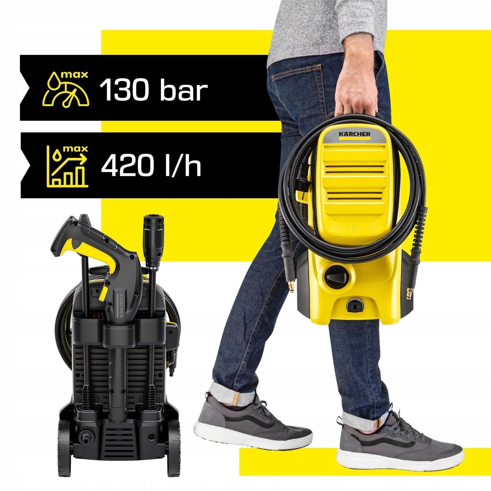 Pressure washer Karcher K 4 Classic 130 bar Model K 4 Classic