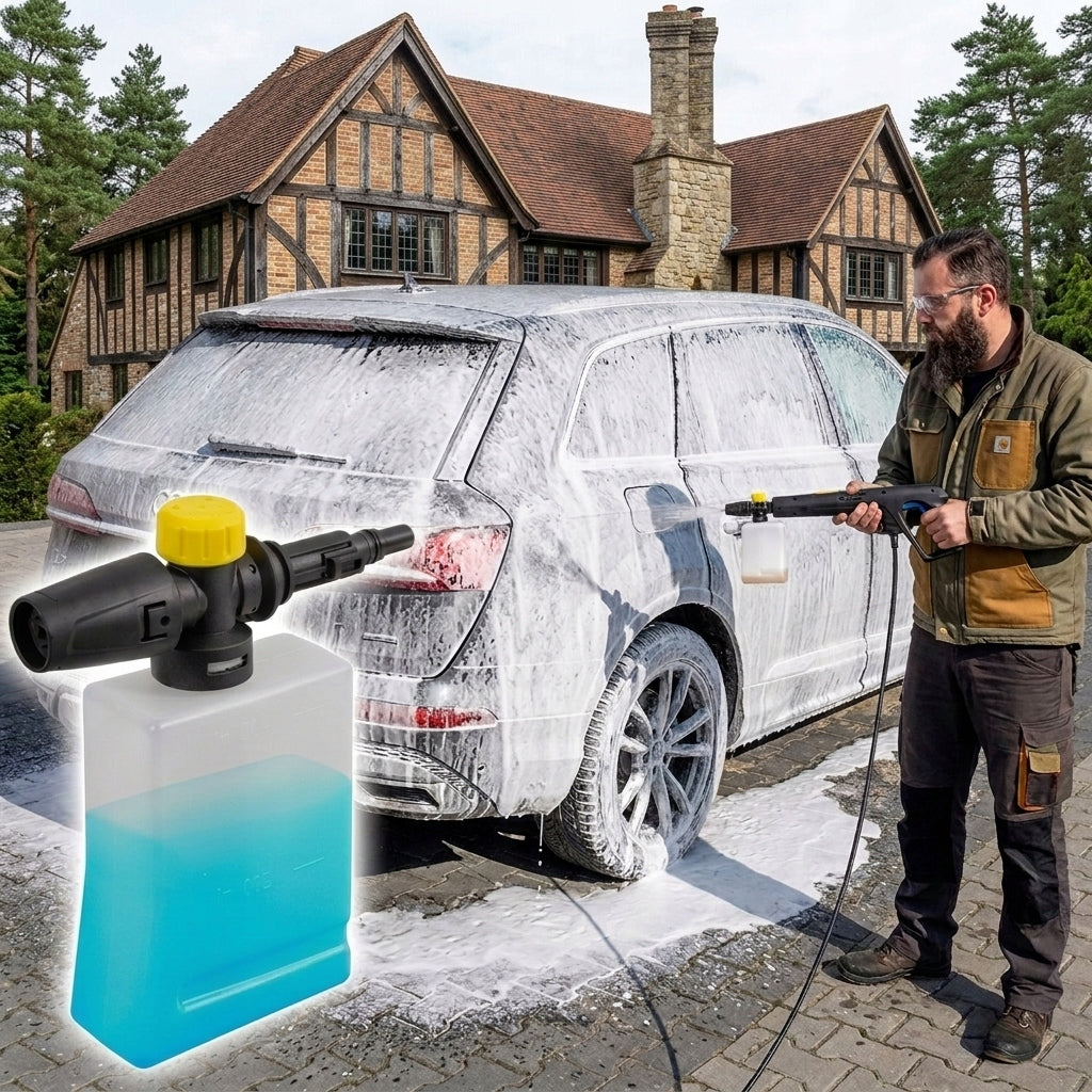 Pressure washer MICHELIN TWO PUMPS Flow rate 810L/H 2x TURBO nozzle 2500W Brand Michelin