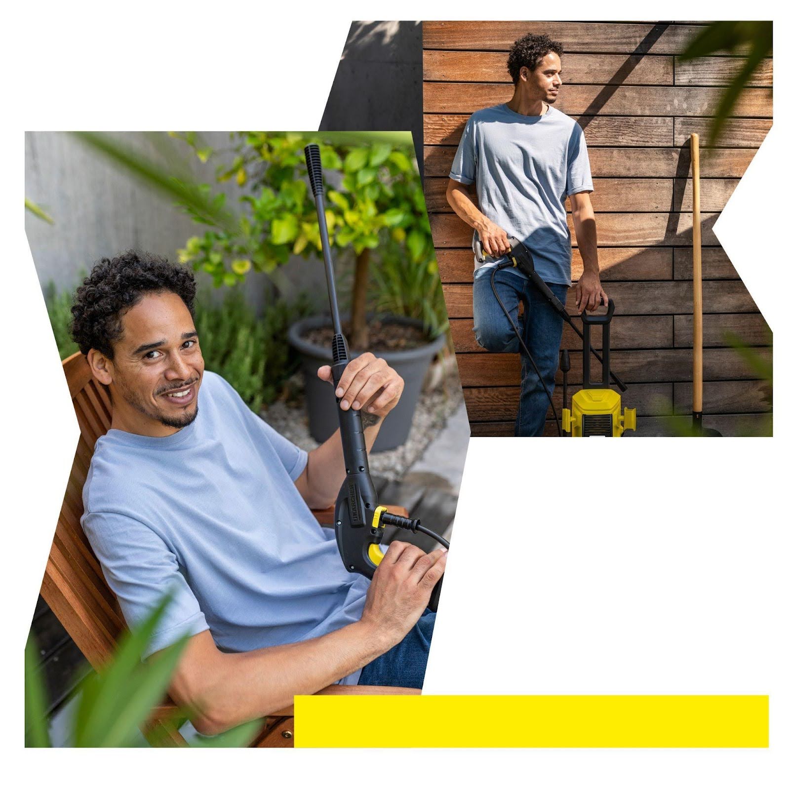 Pressure washer with foamer Karcher K2 Premium FJ Home BB 110 bar + liquid Operating pressure 110 bar