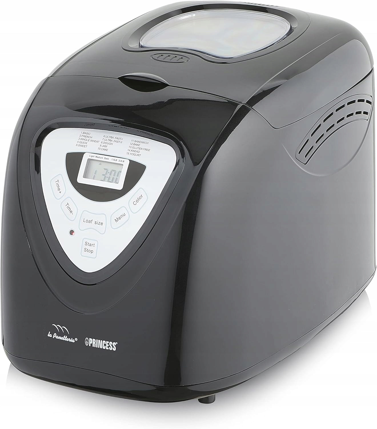 Princess 152009 Gluten Free Bread Machine 15 programs 900g 600W