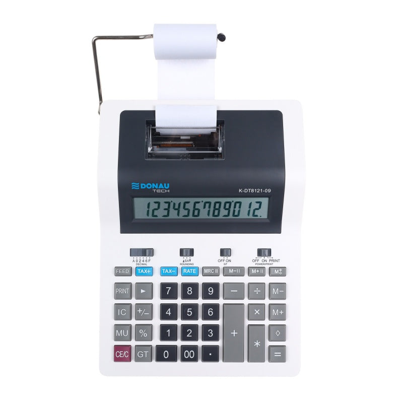 Printing calculator 12-digit display CI-CX123N Donau Tech Brand DONAU TECH