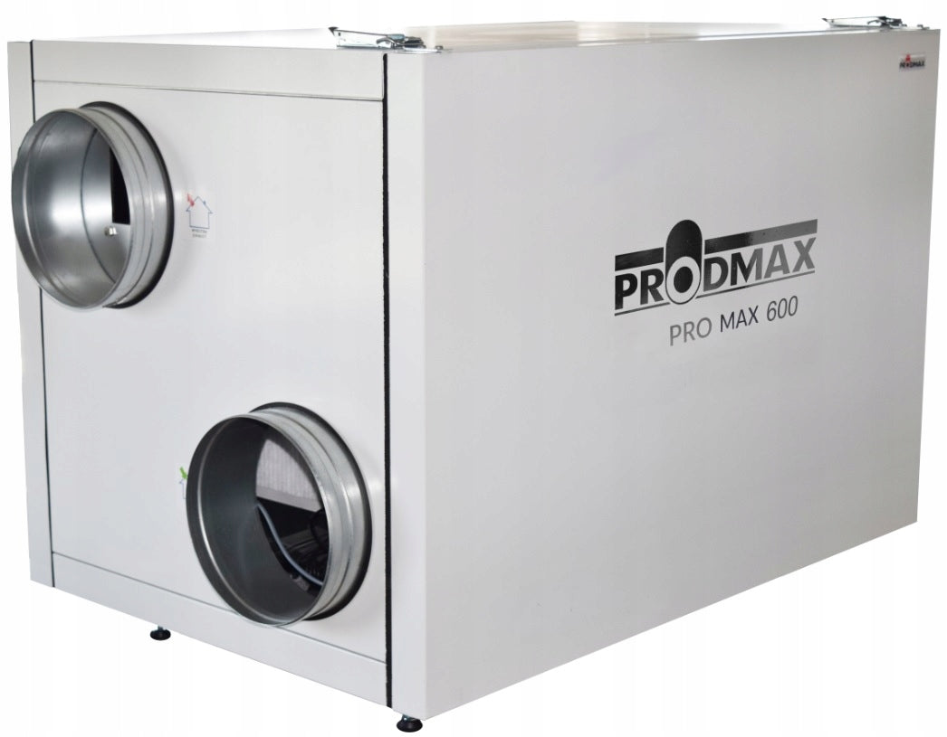 Pro Max Classic 600H air handling unit recuperator