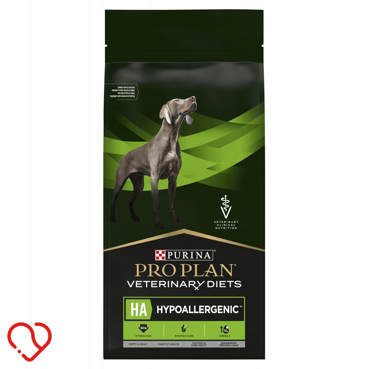 Pro Plan Veterinary Diets HA Hypoallergenic dry dog food 11 kg