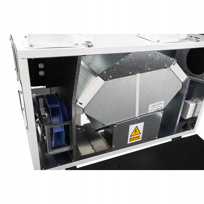 Prodmax recuperator ventilation unit Pro Mini 300V/H Range of energy efficiency classes A+ - G