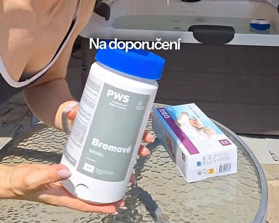Profesionální Tablety do vířivky - bromové 1 kg Brand Professional Water System